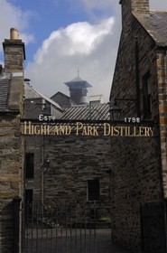 United Kingdom, Scotland, Orkney Islands, Kirkwall,  Highland Park whisky distillery