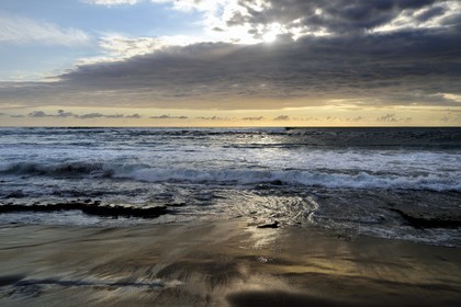 France, Ile de la Reunion, L'Etang Salé les Bains, la plage
