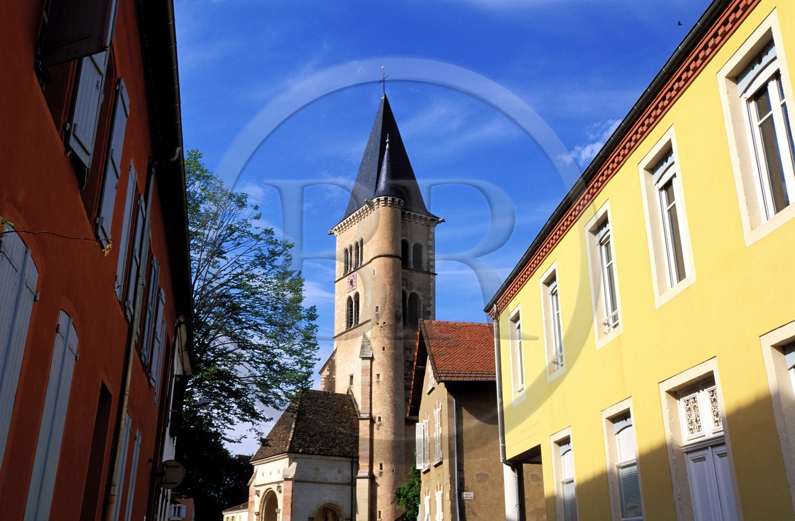 France, Saône-et-Loire (71), village de Cuisery, village du livre