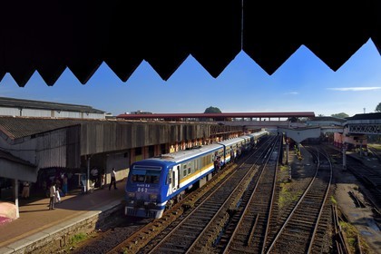 Sri Lanka, Colombo, gare de Maradana