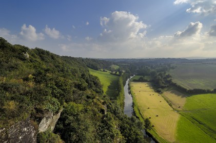 France, Manche, Roches de Ham and the Vire river
