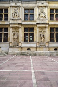 France, Calvados, Caen, Escoville mansion, 16th century private mansion