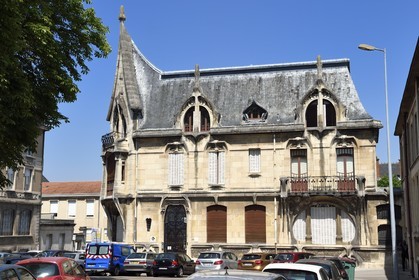 France, Meurthe-et-Moselle, Nancy, the Bergeret House by architect Lucien Weissenburger of Art Nouveau style