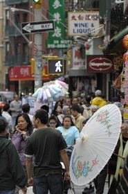 United States, New York, Manhattan, Mott street in Chinatown