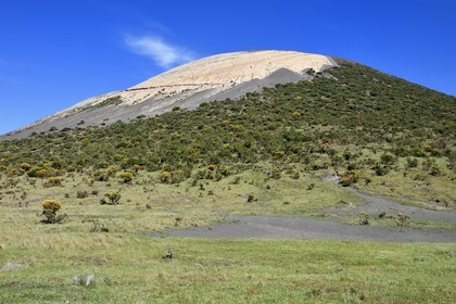 Italy, Sicily, Aeolian Islands, listed as World Heritage by UNESCO, Vulcano Island, the crater flanks of volcano della Fossa