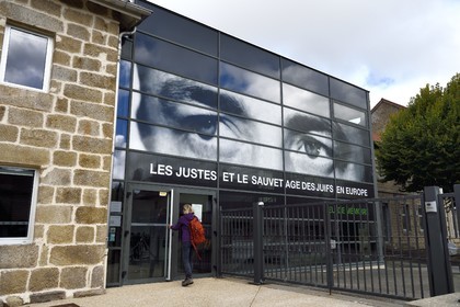 France, Haute-Loire (43), Chambon-sur-Lignon, Lieu de mémoire destiné à mettre en valeur l'attitude des habitants du Chambon et des alentours dans l'accueil et le sauvetage des juifs pendant l'Occupation, reconnus comme Justes parmi les nations