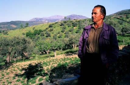 Spain, Estremadura, Guadalupe town inhabitant