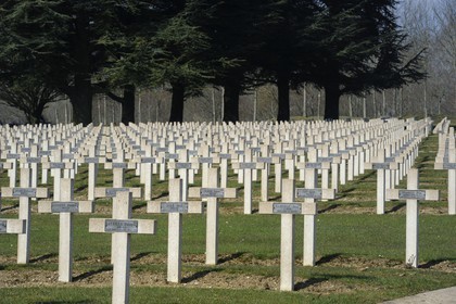 France, Meuse (55), Douaumont, bataille de Verdun, ossuaire de Douaumont, nécropole nationale