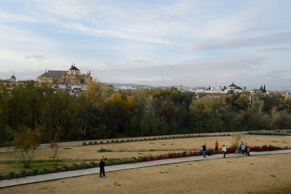Spain, Andalusia, Cordoba, the banks of the Guadalquivir River
