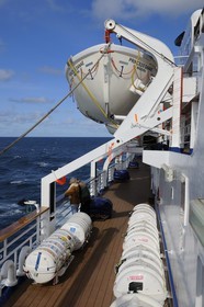 Islande, vers le Détroit du Danemark, croisière à bord du bateau de croisière le Princess Danae