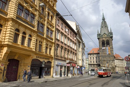 Czech Republic, Prague, the Zvonice Tower in Jindrisska street