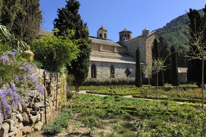 France, Aude, Fonfroide cistercian Abbey