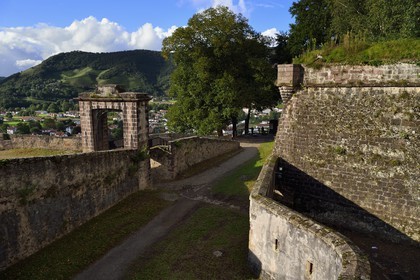 France, Pyrenees Atlantiques, Basque Country, Saint Jean Pied de Port, the citadelle consolidated by Vauban, the King's Gate