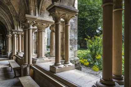 France, Cote d'Or, Climats terroirs of Burgundy listed as World Heritage by UNESCO, Beaune, collégiale Notre-Dame de Beaune basilica