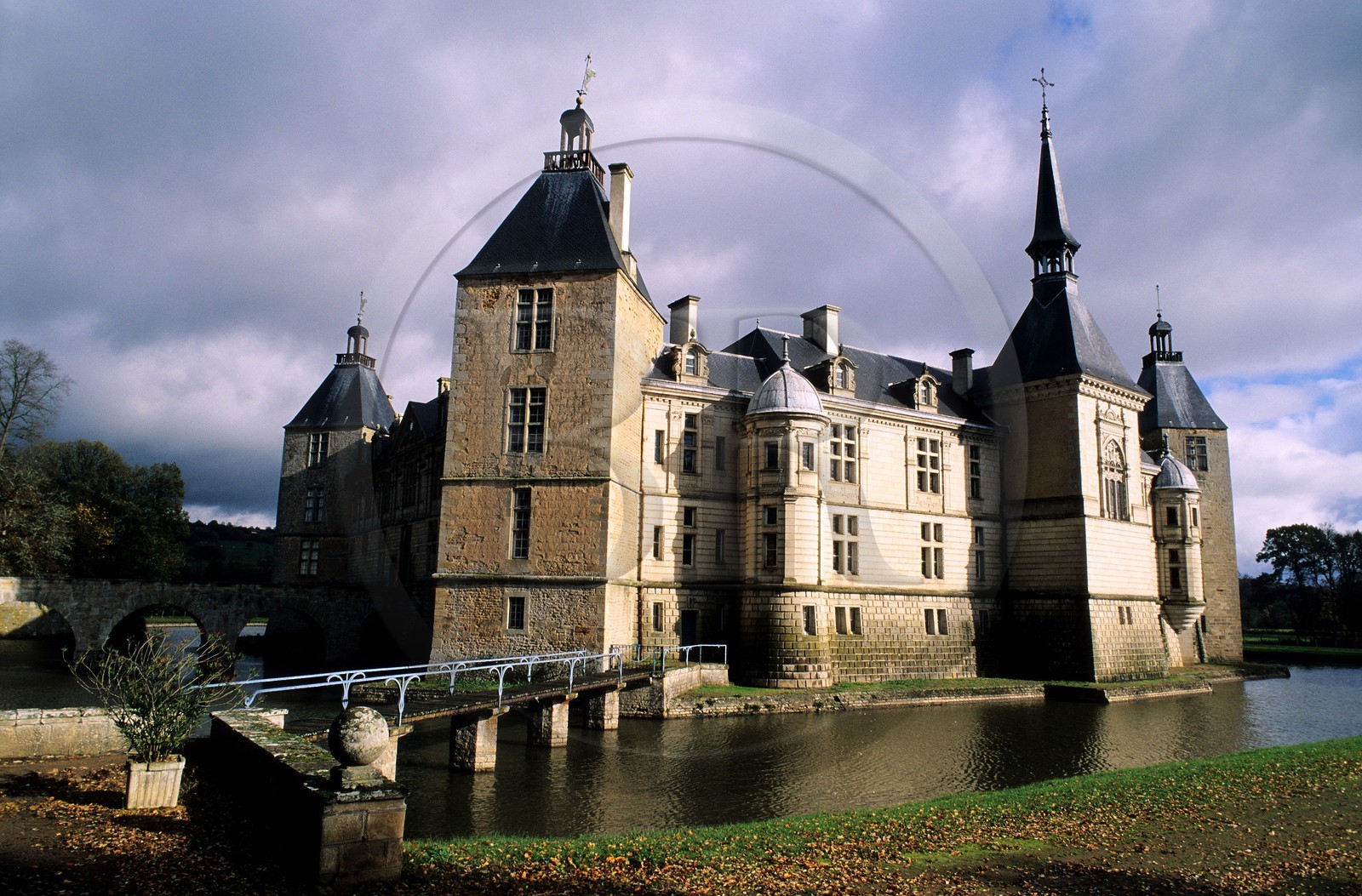 France, Saône-et-Loire (71), château de Sully (Renaissance), maison natale du président Mac-Mahon