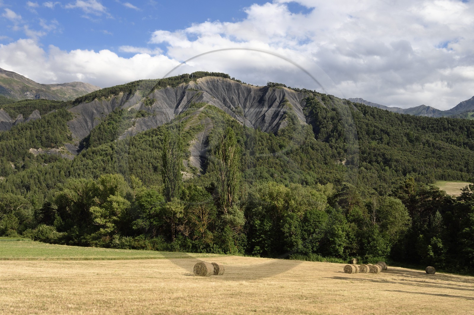 France, Alpes-de-Haute-Provence (04), vallée de l'Ubaye entre Jausiers et Barcelonnette