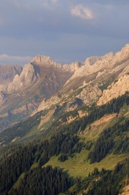 Switzerland, canton of Vaud, Les Diablerets at Col de la Croix