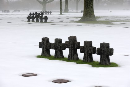 France, Calvados, La Cambe, German military cemetery of the second world war