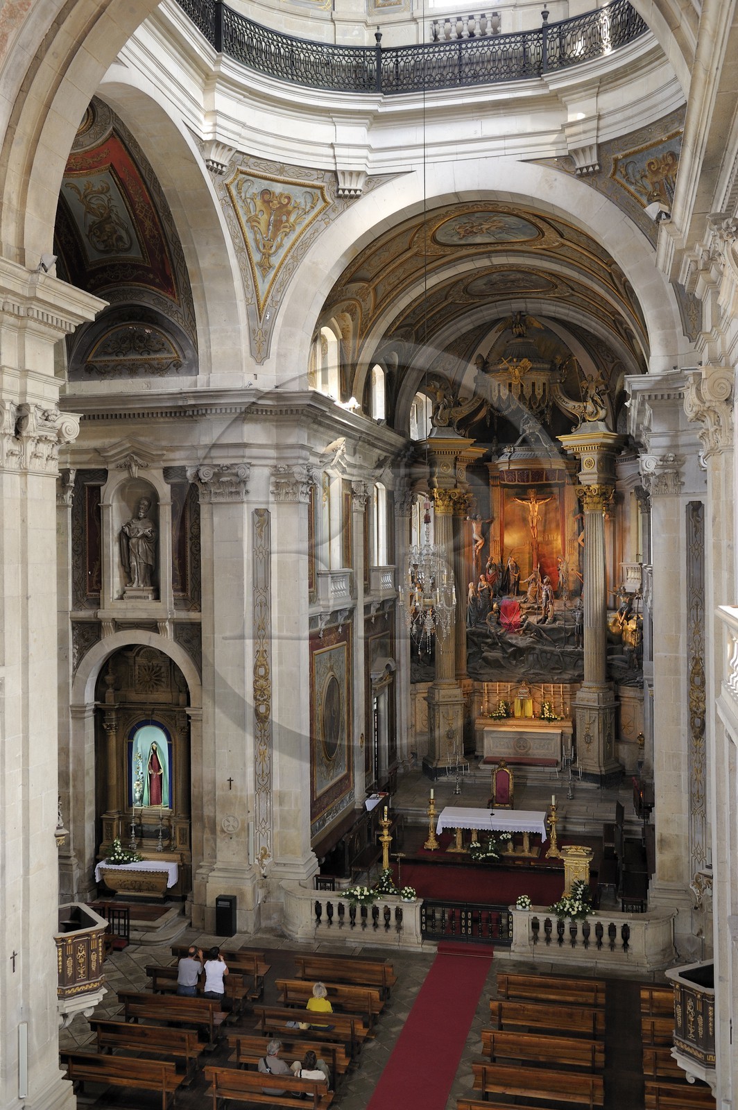Portugal, région du Minho, Braga, le sanctuaire de Bom Jesus do Monte