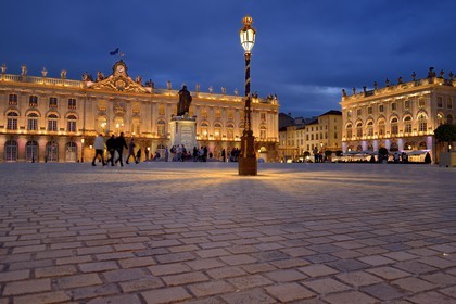 France, Meurthe-et-Moselle, Nancy, Place Stanislas (former Place Royale) built by Stanislas Leszczynski in the 18th century, listed as World Heritage by UNESCO, the City Hall
