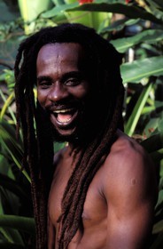 Jamaica, Chuckey Taylor, reggae rasta musician and composer