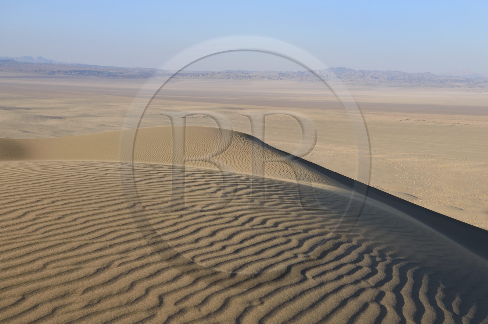 Iran, Province de Yazd, désert du Dasht-e Kavir, Moghestan, massif dunaire dont la plus haute dune atteint les 200 mètres Iran, Province de Yazd, désert du Dasht-e Kavir, Moghestan, massif dunaire dont la plus haute dune atteint les 200 mètres