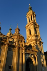 Spain, Aragon, Zaragoza, Plaza del Pilar, Basilica del Pilar (Our Lady of Pilar)