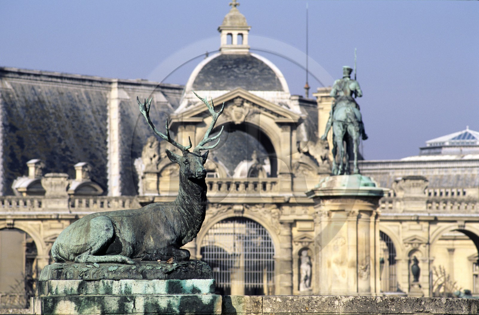 France, Oise (60), le château de Chantilly