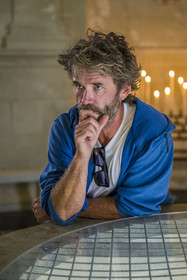 France, Gironde, Verdon sur Mer, lighthouse of Cordouan, listed as World Heritage by UNESCO, lighthouse keeper Benoit Jenouvrier in the chapel