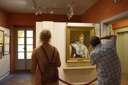 France, Corse du Sud, Ajaccio, Bonaparte House Museum in the house where Napoleon Bonaparte was born