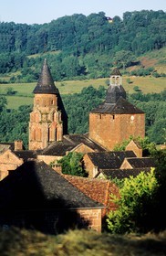 France, Corrèze (19), Collonges-la-Rouge, labellisé Les Plus Beaux Villages de France