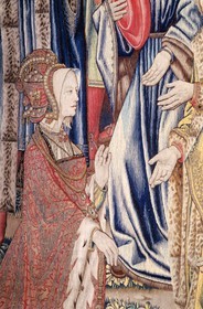 France, Val-d'Oise (95), Ecouen, tapisserie du châteaux d'Ecouen