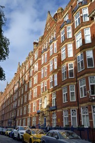 Royaume-Uni, Londres, Cité de Westminster, quartier de Marylebone, immeubles dans Bickenhall steet