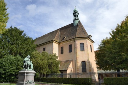 France, Haut Rhin, Colmar, the Hirn Monument by Auguste Bartholdi