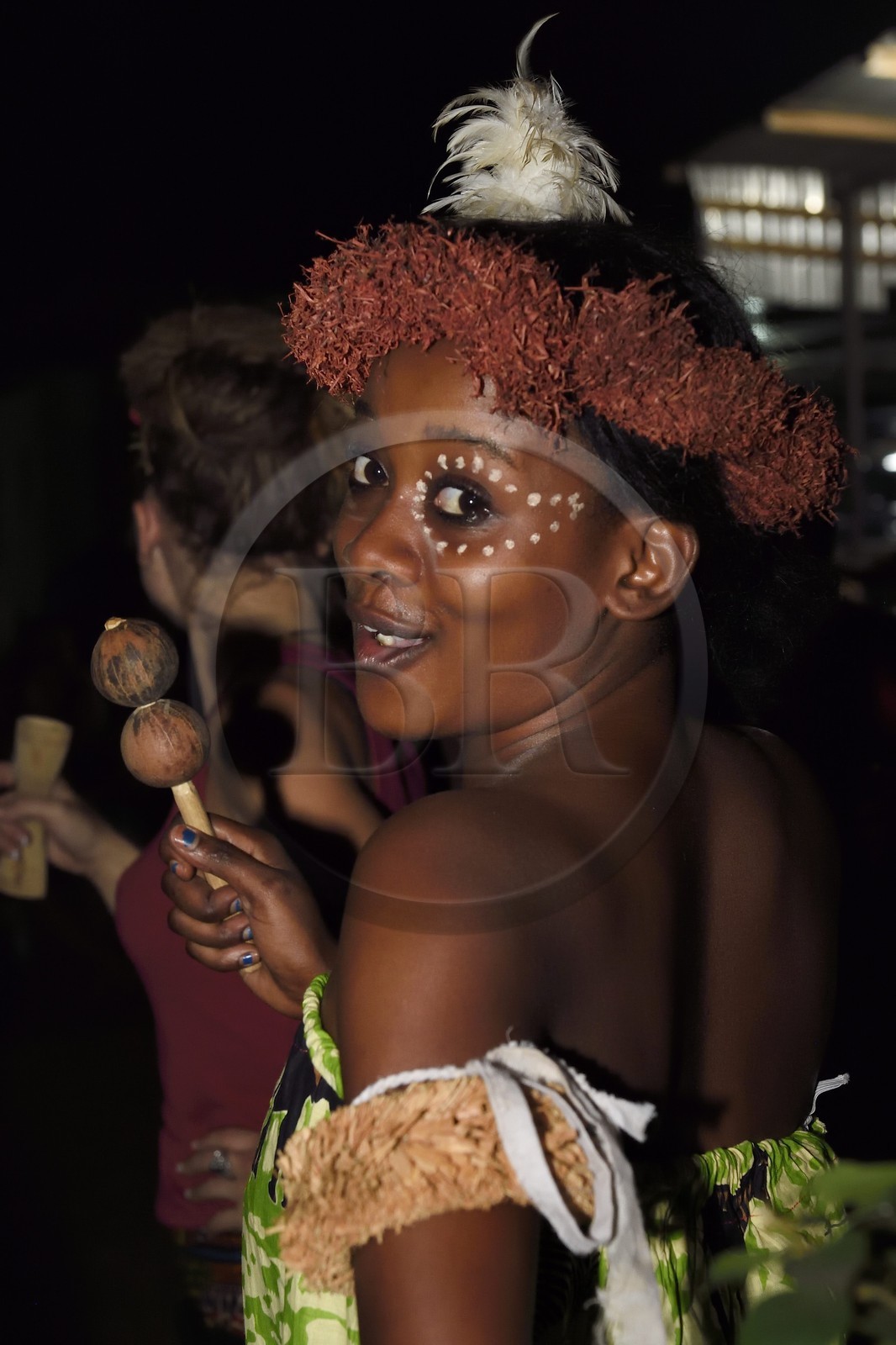 Gabon, Libreville, danses traditionnelles à l'occasion d'un mariage