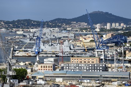 France, Var, Toulon, the naval base (Arsenal)