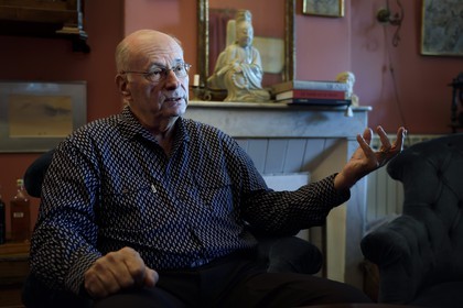 France, Var, the Rade (Roadstead) of Toulon, La Seyne-sur-Mer, area of Tamaris, Boris Cyrulnik