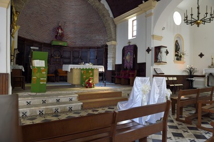 France, Corse du Sud, Bonifacio, St. Erasmus church in the lower town