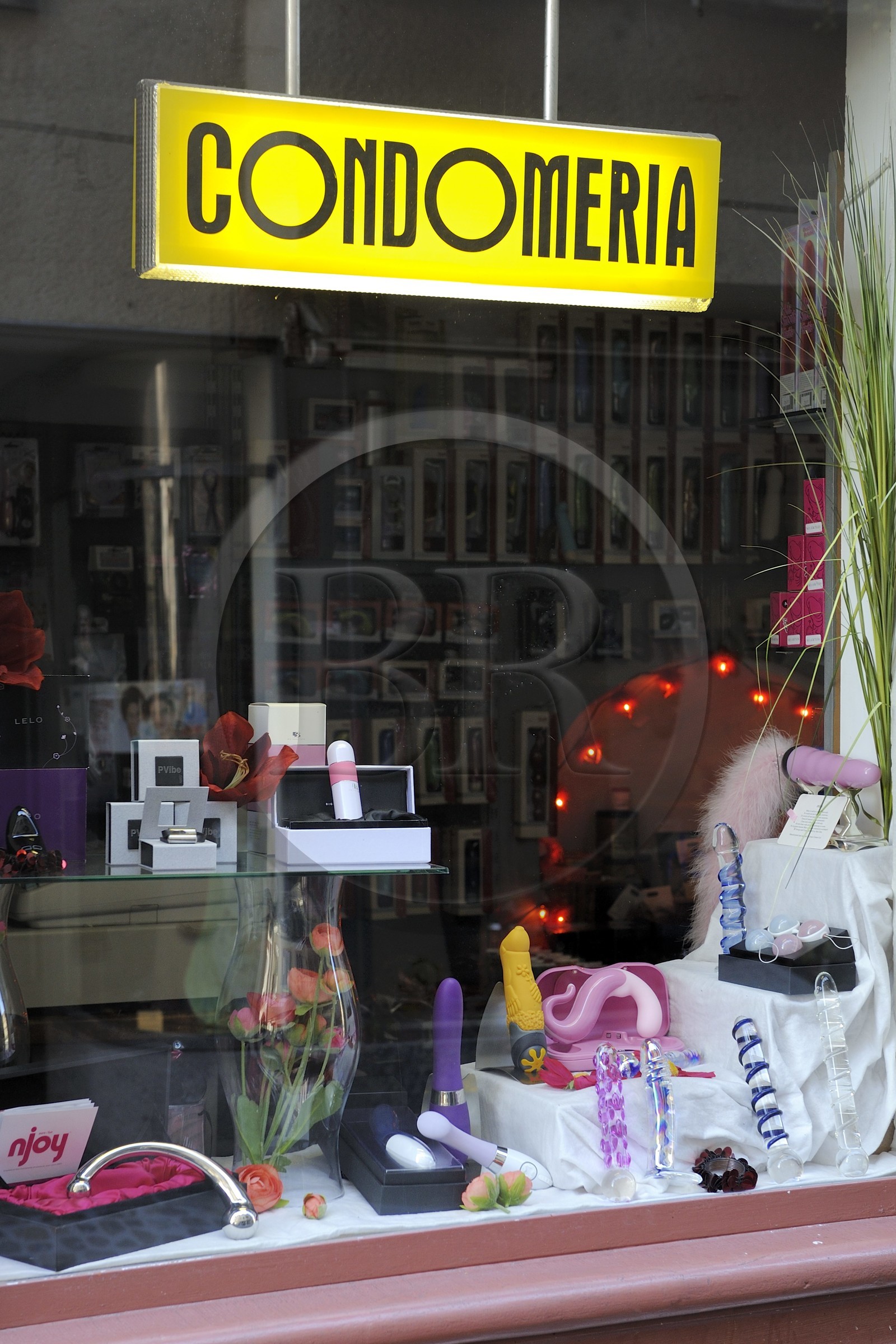 Suisse, Bâle, magasin d'accessoires sexuels