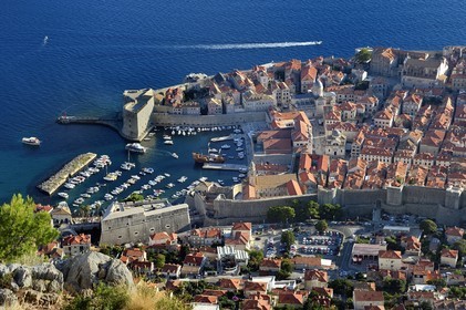 Croatia, Dalmatia, Dalmatian coast, Dubrovnik, Historic Centre listed as World Heritage by UNESCO, the port