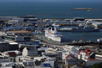 Iceland, Reykjavik harbor