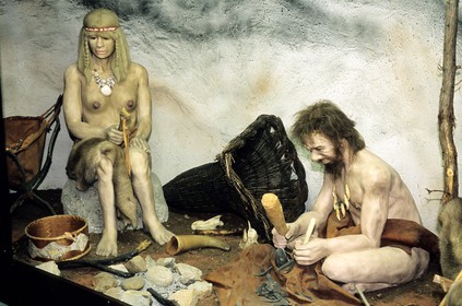 France, Saône-et-Loire (71), Rousson, Préhistorama-musée des origines et de l' évolution de l' Homme