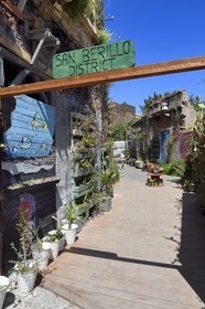 Italie, Sicile, Catane, ville baroque classée au Patrimoine Mondial de l'UNESCO, le quartier historique de San Berillo, quartier à l'abandon depuis les années 50 qui renait grâce au street art