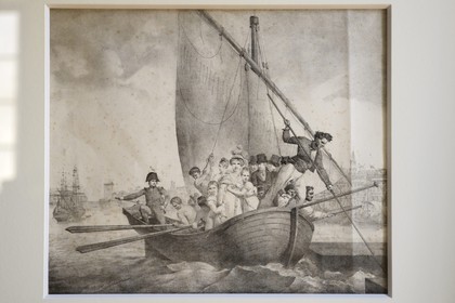 France, Corse du Sud, Ajaccio, Bonaparte House Museum in the house where Napoleon Bonaparte was born