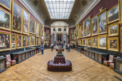 France, Oise, Chantilly, the castle of Chantilly, the Condé museum, the painting gallery