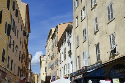 France, Corse du Sud, Ajaccio, rue du Cardinal Fesch