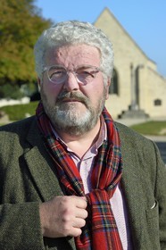 France, Calvados (14), Caen, le château ducal de Guillaume le Conquerant, Jean-Marie Levesque, Conservateur du musée de Normandie