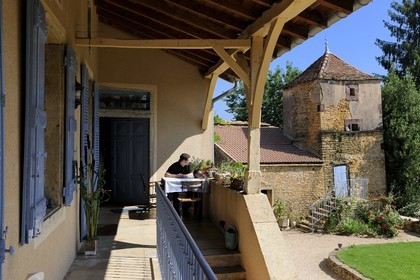 France, Saône et Loire (71), La Vineuse près de Cluny, chambres d'Hôtes de charme A la maîtresse