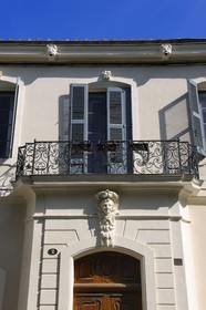 France, Gard (30), Nimes, maison square de la Bouquerie