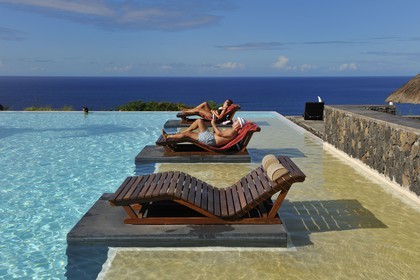 France, Reunion Island (French overseas department), southern coast, Grande Anse, Palm Hotel